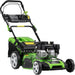 51cm 171cc 4-Stroke Petrol Lawnmower - Hand-Propelled Manual Grass Cutter Mower Loops