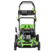 51cm 171cc 4-Stroke Petrol Lawnmower - Hand-Propelled Manual Grass Cutter Mower Loops